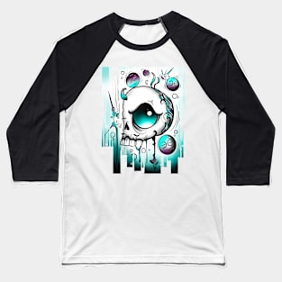 Aquaskull Baseball T-Shirt